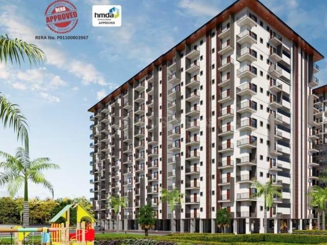 3 BHK Apartment in Chandanagar for resale Hyderabad. The reference number is 16687457