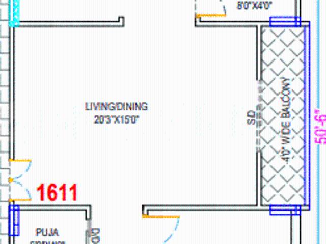 3 BHK Apartment in Chandanagar for resale Hyderabad. The reference number is 16942387
