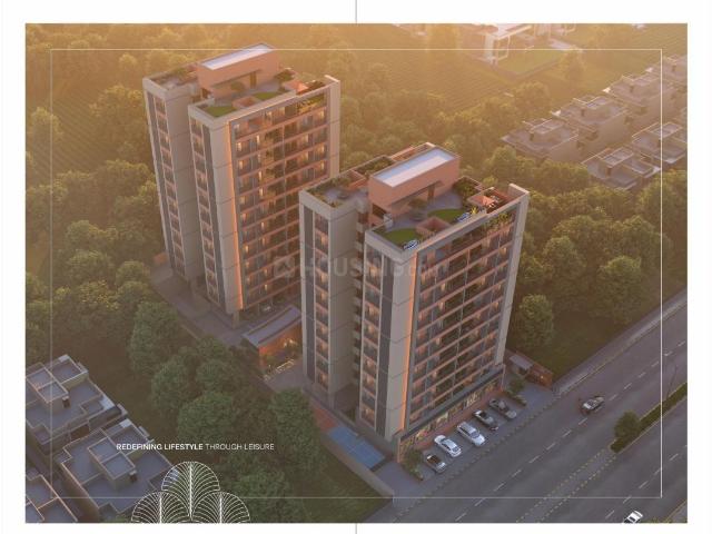 3 BHK Apartment in Chandkheda for resale Ahmedabad. The reference number is 18342394