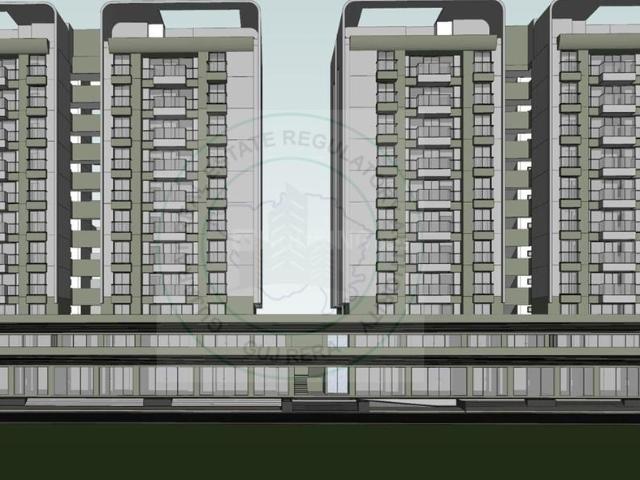 3 BHK Apartment in Chandkheda for resale Ahmedabad. The reference number is 20567663