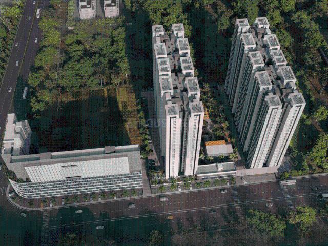 3 BHK Apartment in Charholi Budruk for resale Pune. The reference number is 19740497