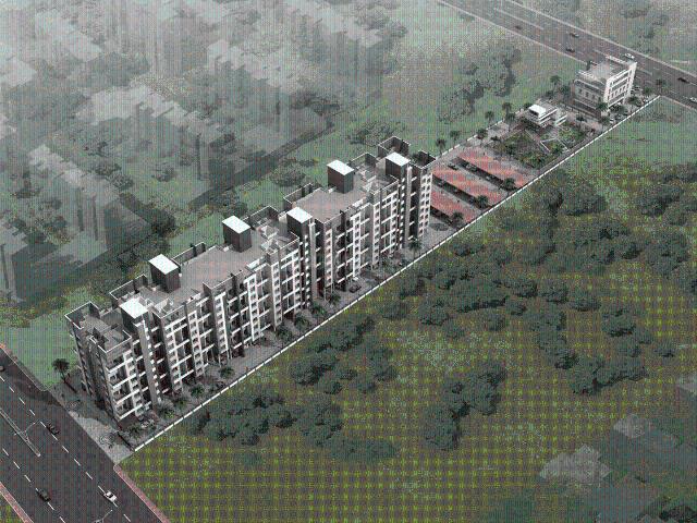 3 BHK Apartment in Charholi Budruk for resale Pune. The reference number is 20490794