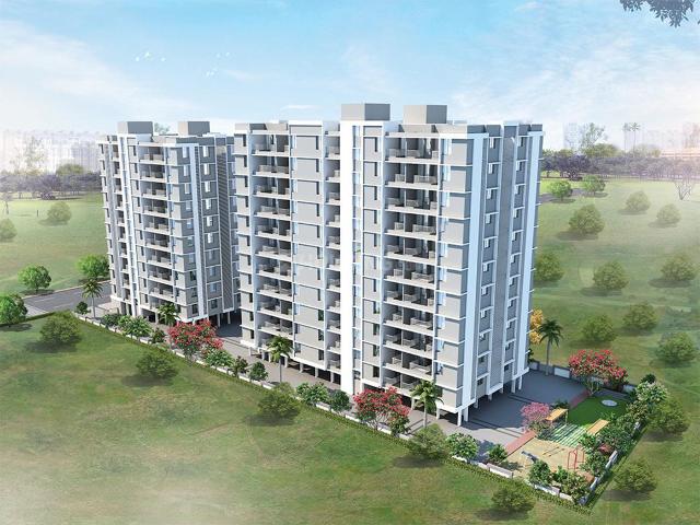 3 BHK Apartment in Charholi Budruk for resale Pune. The reference number is 20493582