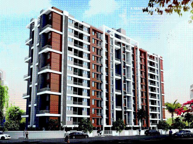 3 BHK Apartment in Charholi Budruk for resale Pune. The reference number is 20550714