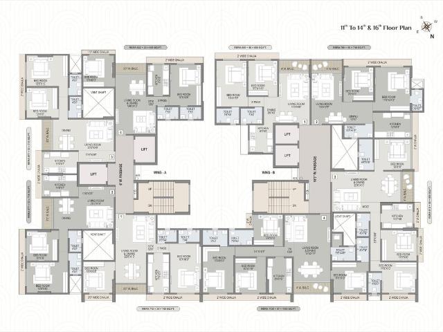 3 BHK Apartment in Chembur for resale Mumbai. The reference number is 20351099