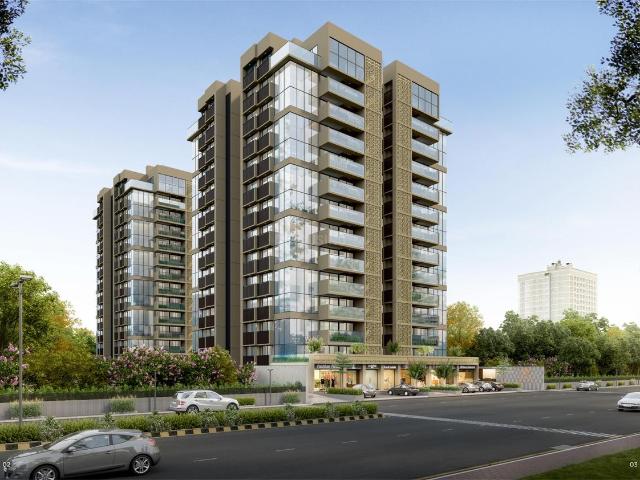 3 BHK Apartment in Chharodi for resale Ahmedabad. The reference number is 19602481