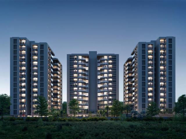 3 BHK Apartment in Chharodi for resale Ahmedabad. The reference number is 20624402