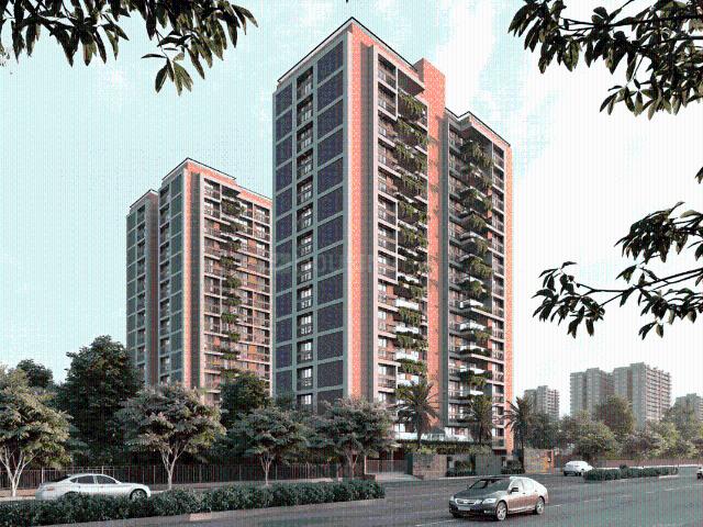 3 BHK Apartment in Chharodi for resale Ahmedabad. The reference number is 20386179