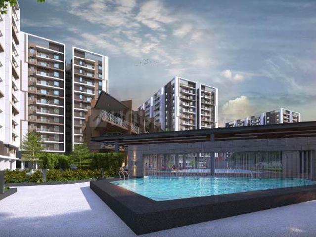 3 BHK Apartment in Chikkanayakanahalli, Choodasandra for resale South Bangalore. The reference number is 17547491