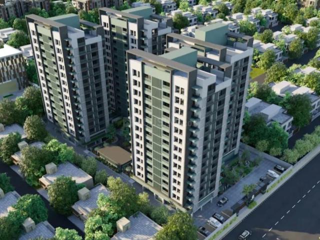 3 BHK Apartment in Adajan for resale Surat. The reference number is 19565966
