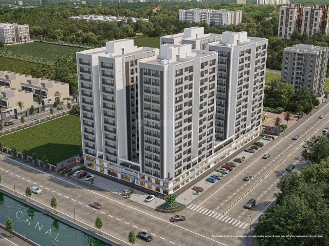 3 BHK Apartment in Adajan for resale Surat. The reference number is 19153771