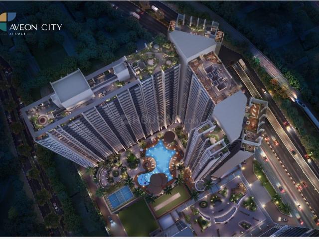 3 BHK Apartment in Airoli for resale Navi Mumbai. The reference number is 19557603