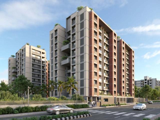 3 BHK Apartment in Bopal for resale Ahmedabad. The reference number is 12835402