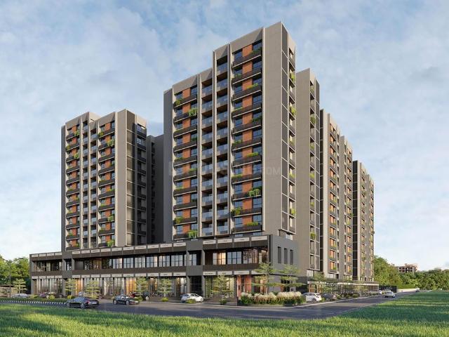 3 BHK Apartment in Bopal for resale Ahmedabad. The reference number is 12853678