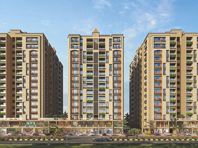 3 BHK Apartment in Bopal for resale Ahmedabad. The reference number is 12908617