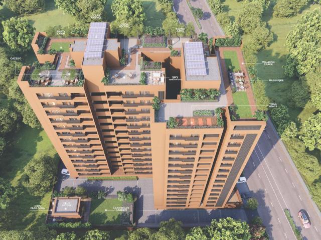 3 BHK Apartment in Bopal for resale Ahmedabad. The reference number is 15837990