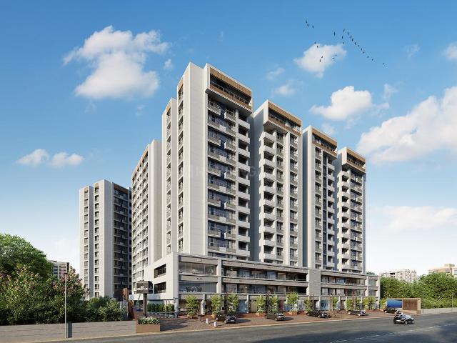 3 BHK Apartment in Bopal for resale Ahmedabad. The reference number is 16387862