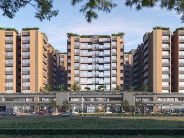 3 BHK Apartment in Bopal for resale Ahmedabad. The reference number is 18737472