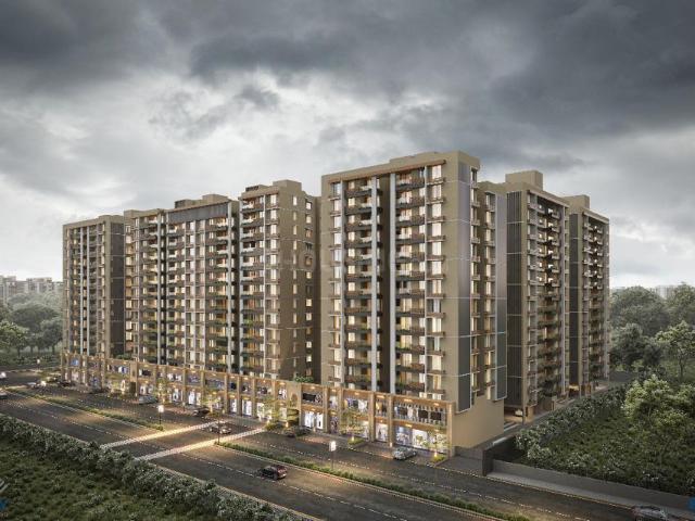 3 BHK Apartment in Bopal for resale Ahmedabad. The reference number is 19670162