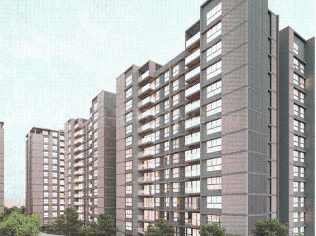 3 BHK Apartment in Bopal for resale Ahmedabad. The reference number is 19757194