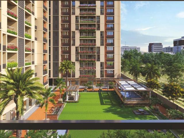 3 BHK Apartment in Bopal for resale Ahmedabad. The reference number is 19871251