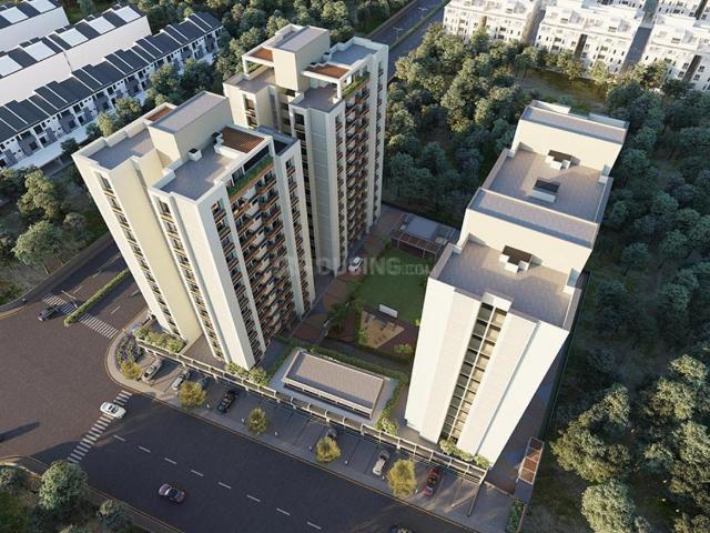 3 BHK Apartment in Bopal for resale Ahmedabad. The reference number is 20077110