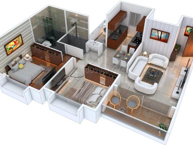 3 BHK Apartment in Bavdhan for resale Pune. The reference number is 20129974