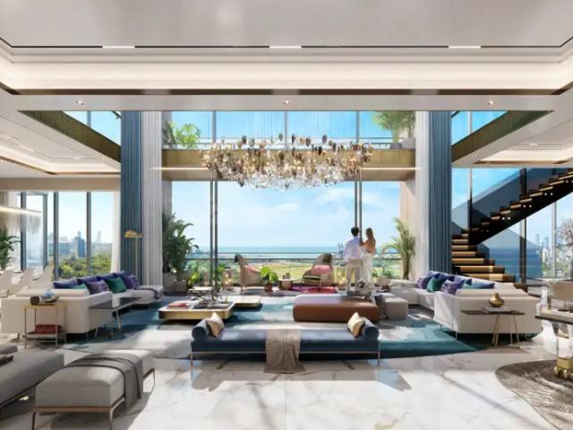 3 BHK Apartment in Bandra East for resale Mumbai. The reference number is 19934719