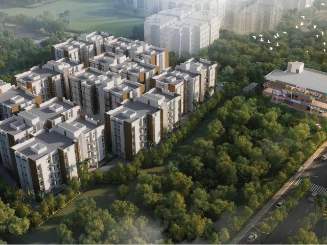 3 BHK Apartment in Barasat for resale Kolkata. The reference number is 10839013