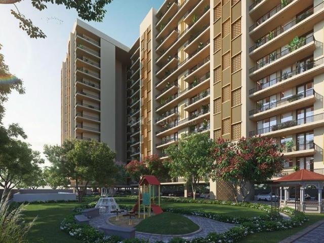 3 BHK Apartment in Bhabat for resale Zirakpur. The reference number is 18994498