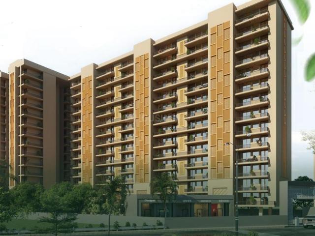 3 BHK Apartment in Bhabat for resale Zirakpur. The reference number is 19941041