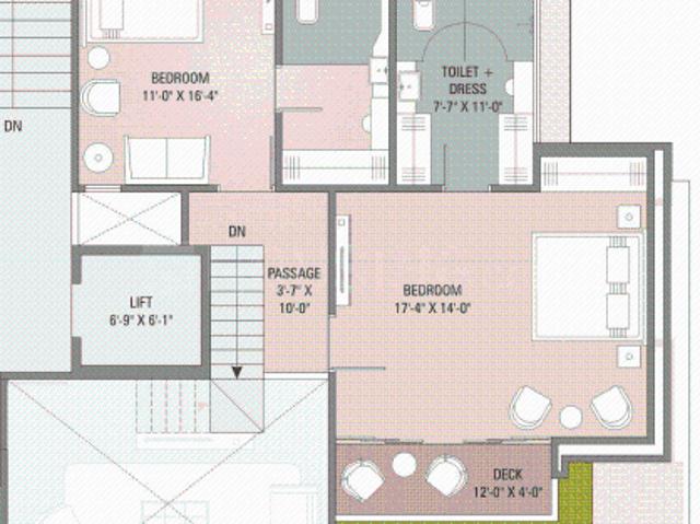 3 BHK Apartment in Bhatha for resale Surat. The reference number is 20582597