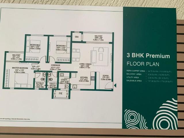 3 BHK Apartment in Budigere Cross for resale Bengaluru. The reference number is 20224728