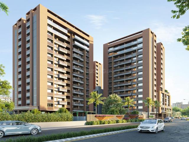 3 BHK Apartment in Gota for resale Ahmedabad. The reference number is 19872055