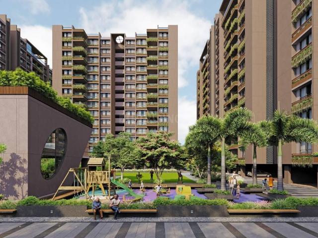 3 BHK Apartment in Gota for resale Ahmedabad. The reference number is 20068401