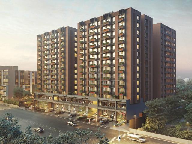 3 BHK Apartment in Gota for resale Ahmedabad. The reference number is 20547026