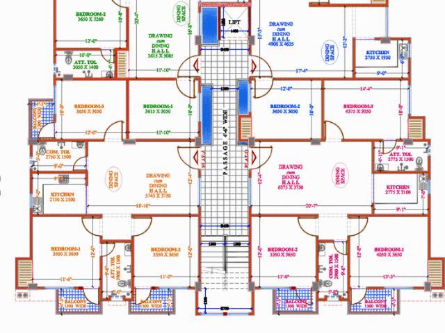 3 BHK Apartment in Geeta Nagar for resale Guwahati. The reference number is 19525076