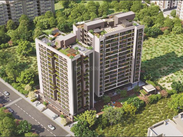 3 BHK Apartment in Ghuma for resale Ahmedabad. The reference number is 18402565