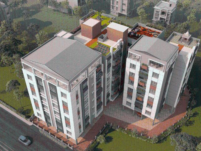 3 BHK Apartment in Dakshindari for resale Kolkata. The reference number is 13198782