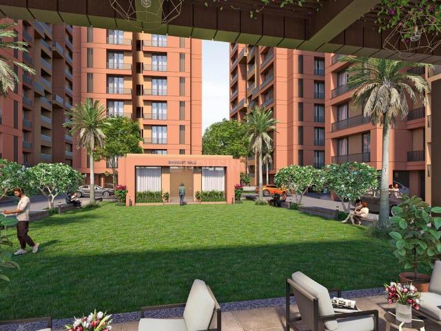 3 BHK Apartment in Dindoli for resale Surat. The reference number is 13770236