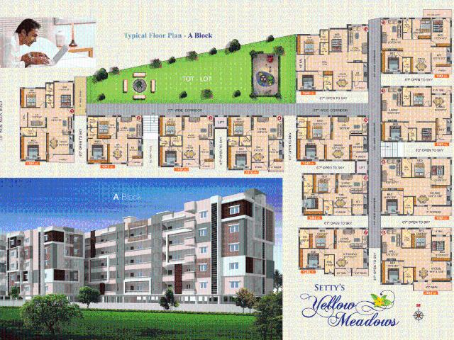 3 BHK Apartment in Dundigal for resale Hyderabad. The reference number is 20614491