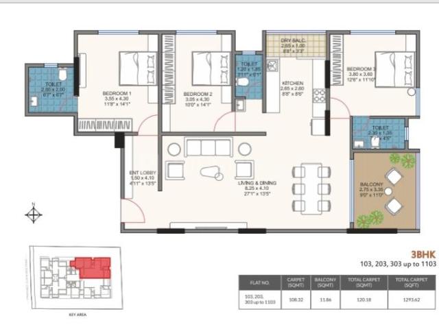 3 BHK Apartment in Kothrud for resale Pune. The reference number is 19889830