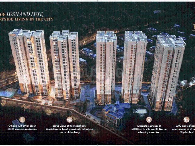 3 BHK Apartment in Kondapur for resale Hyderabad. The reference number is 16253482