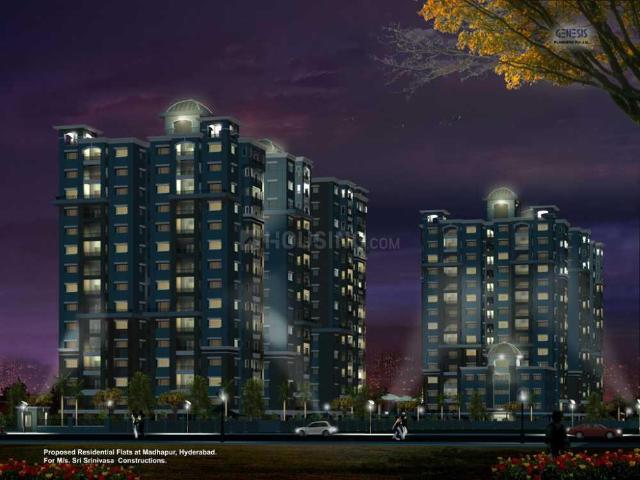 3 BHK Apartment in Kondapur for resale Hyderabad. The reference number is 20153447