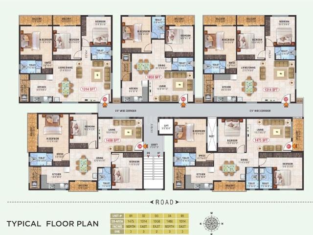 3 BHK Apartment in Kalkere for resale Bengaluru. The reference number is 19808193