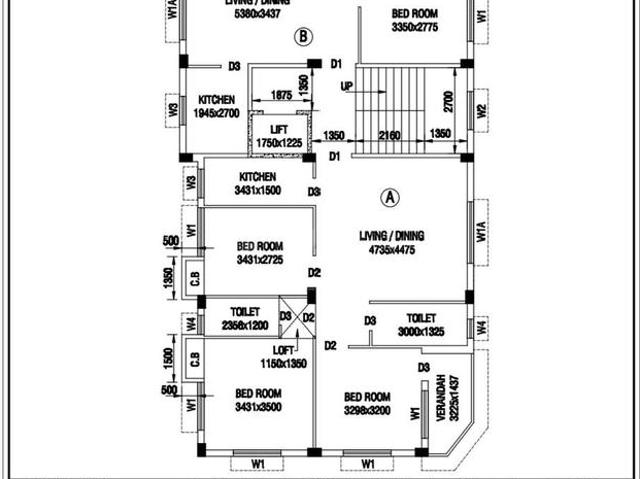 3 BHK Apartment in Kalikapur, EM Bypass for resale Kolkata. The reference number is 19694778