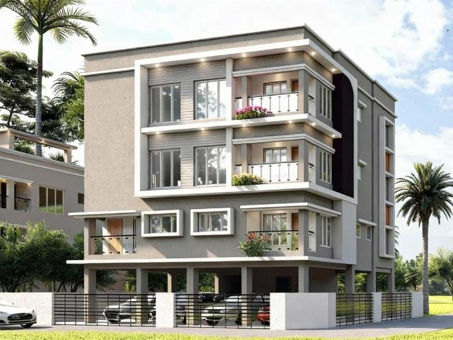 3 BHK Apartment in Kalikapur, EM Bypass for resale Kolkata. The reference number is 19360843