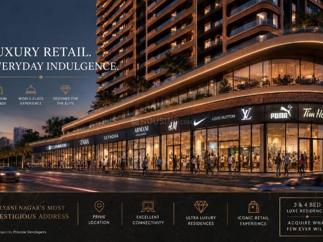 3 BHK Apartment in Kalyani Nagar for resale Pune. The reference number is 20389153
