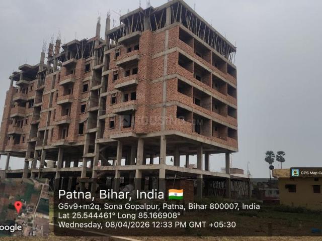 3 BHK Apartment in Kanauji Kachuara for resale Patna. The reference number is 17147071