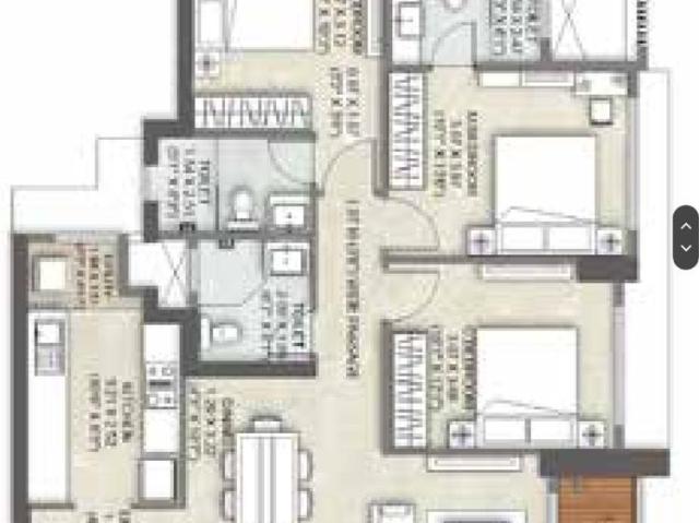 3 BHK Apartment in Kandivali East for resale Mumbai. The reference number is 13279557